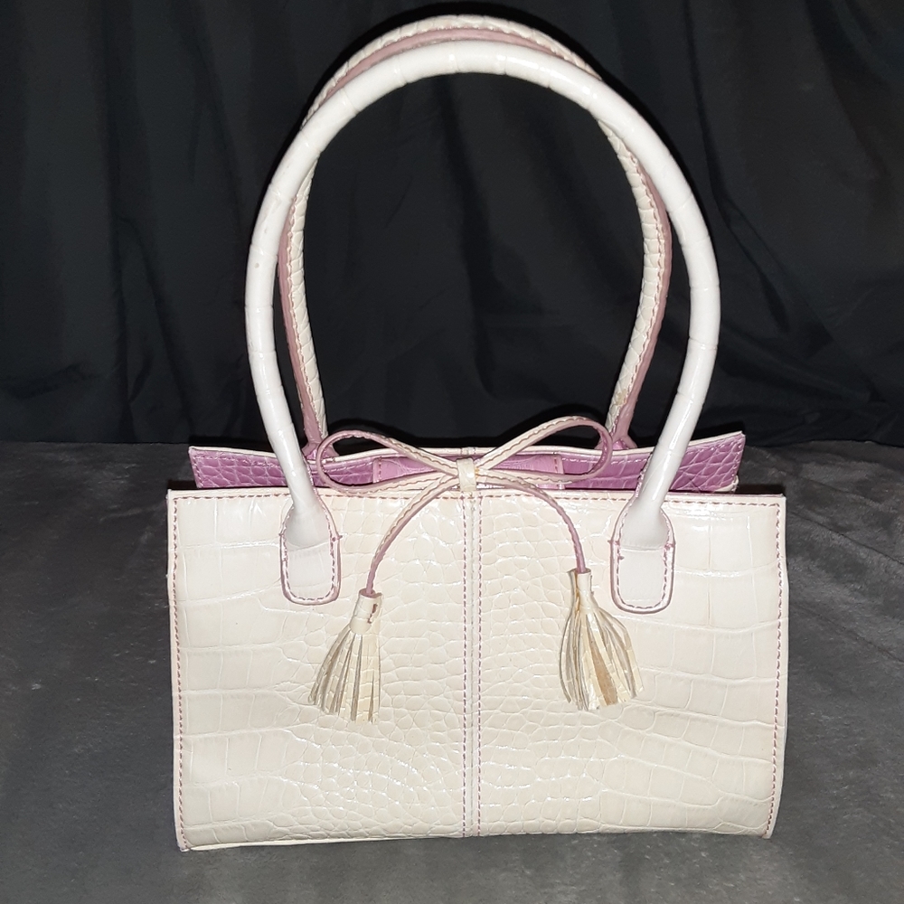 White purse